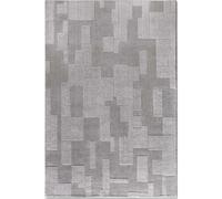 THE RUGS Villeroy & Boch 1906 Wool Rug Wilhelmine - Handwoven Soft & Durable in Grey | Size: 80 cm x 150 cm THE RUGS Grey 80 cm x 150 cm