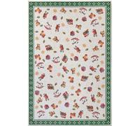THE RUGS Villeroy & Boch Toys Delight Rug - Thin, Non-Slip, Durable Design in Green | Size: 50 cm x 80 cm THE RUGS Green 50 cm x 80 cm