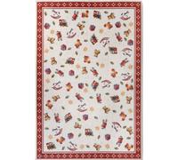 THE RUGS Villeroy & Boch Toys Delight Rug - Thin, Non-Slip, Durable Design in Red | Size: 80 cm x 200 cm THE RUGS Red 80 cm x 200 cm