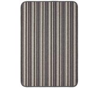 The Rugs Washable All-Purpose Nonslip Mats Stripe Design 112 In Grey Grey
