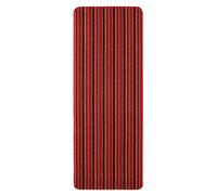 THE RUGS Washable All-Purpose Nonslip Mats Stripe Design in Different Colours 112 in Red | Size: 67 cm x 180 cm THE RUGS Red 67 cm x 180 cm