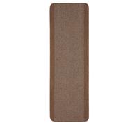 THE RUGS Washable Designer Rugs & Mats Bordered Design in Brown | 110Br | Size: 67 cm x 200 cm THE RUGS Brown 67 cm x 200 cm