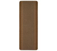 The Rugs Washable Designer Rugs & Mats Lined Bordered Design In Brown 116Br