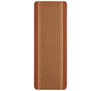 The Rugs Washable Designer Rugs & Mats Lined Bordered Design In Terra 116T