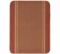 The Rugs Washable Designer Rugs & Mats Lined Bordered Design In Terra 116T