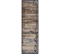 Washable Kitchen Runner - Brown Colour 50x150 cm - Brown