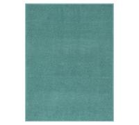 THE RUGS Washmellow Rug Living Room - Washable Non-Slip Medium 120x160 cm, Duck Egg Blue 9 mm Soft Low Pile Bedroom Kitchen