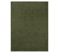 THE RUGS Washmellow Rug Living Room - Washable Non-Slip Medium 120x160 cm, Olive Green 9 mm Soft Low Pile Bedroom Kitchen