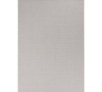 The Rugs Weatherproof Plain Rug - Indoor Outdoor Durable Easy Clean Minimalist In White White 80cm x 200cm