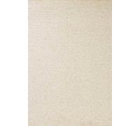 The Rugs Wolly Tufted Wool Look Rug Soft Durable Synthetic Pile Design In Cream Cream 200cm x 300cm