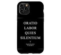 The Rule of Benedict ORATIO LABOR QUIES SILENTIUM Case for iPhone 11 Pro