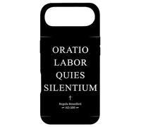 The Rule of Benedict ORATIO LABOR QUIES SILENTIUM Case for iPhone Air