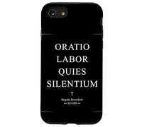 The Rule of Benedict ORATIO LABOR QUIES SILENTIUM Case for iPhone SE (2020) / 7/8