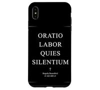 The Rule of Benedict ORATIO LABOR QUIES SILENTIUM Case for iPhone XS Max