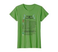 The Rules of Anaesthesia T-Shirt, Women, Grass Green, Medium