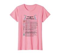 The Rules of Anaesthesia T-Shirt, Women, Pink, Large