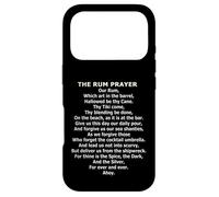 The Rum Prayer - Funny Pirate & Tiki Drink Parody Case for iPhone 17 Pro