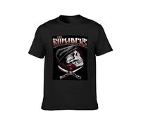 The Rumjacks World Tour 2021 Men's T-Shirt Unisex Black Cotton Print Tee Shirts Black L