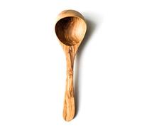 The Rustic Dish THERUSTICDISH - Traditional Olive Wood Wooden Ladle - 25cm