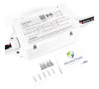 The RV air Conditioning Soft Start kit cuts Starting Current by up to 75% and Includes Motor Reverse Protection, Suitable for RVs, Trailers, and Home AC Units (max 3.5 tons).（8-20A (White)