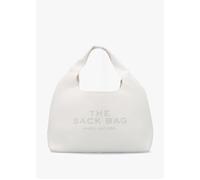 The Sack Large White Leather Shoulder Bag - White Leather / One Size