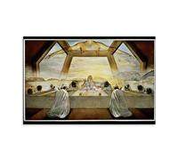 The Sacrament of The Last Supper (1955) By Salvador Dalí Painter Artwork Poster Canvas Wall Art Decorative Bedroom Modern Home Print Picture Artworkss 12x18inch(30x45cm)