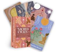 The Sacred Cycles Oracle A 50-Card Deck and Guidebook by Em Dewey (Cards)