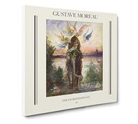 The Sacred Elephant By Gustave Moreau Canvas Print | Gallery Wrapped 30mm Frame Wall Art | 20x20 inches | Ready to Hang | Classic Animals Picture | Living Room Bedroom Lounge Office