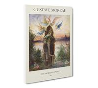 The Sacred Elephant By Gustave Moreau Canvas Print | Gallery Wrapped 30mm Frame Wall Art | 24x16 inches | Ready to Hang | Classic Animals Picture | Living Room Bedroom Lounge Office