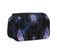 The Sacred Universe Double-Clamshell Printed Pen Pouch, Oxford Organizer