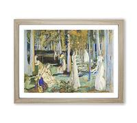 The Sacred Wood By Maurice Denis Classic Painting Framed Print | A3 Oak Framed Wall Art | Ready to Hang | Classic Historical Picture | Living Room Bedroom Lounge Office