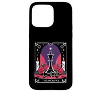The Sacrifice XIV Gothic Tarot Style Chess Player Case for iPhone 15 Pro Max
