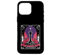 The Sacrifice XIV Gothic Tarot Style Chess Player Case for iPhone 16 Pro Max