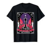 The Sacrifice XIV Gothic Tarot Style Chess Player T-Shirt