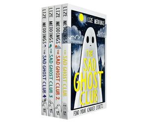 The Sad Ghost Club Volume 1-4 Find Your Kindred Spirits Collection 4 Books Set By Lize Meddings