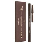 The Saem - Eco Soul Edge Brow Pencil Set - 3 Colors #02 Deep Brown