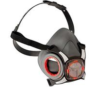 The Safety Supply Company AMZ194 Force 8 Half Mask Respirator Medium Grey/Red (F8-820) no filters