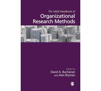 The SAGE Handbook of Organizational Research Methods