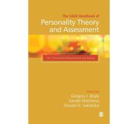 The SAGE Handbook of Personality Theory and Assessment: Personality Measurement and Testing (Volume 2)