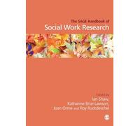 The Sage Handbook of Social Work Research