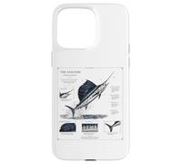 The Sailfish Istiophorus Platypterus Study Case for iPhone 15 Pro Max