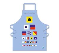 The Sailors Eye Chart Apron | Unisex Apron for Coking | Sailors Design | Novelty Cooking gift | Nautical gift | 100% cotton | Adjustable Apron | 85cm x 70cm
