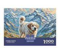 The Saint Bernard Jigsaw Puzzle 1000 Pieces Adults Gift Idea Entertainment Relax Thick Sturdy Materials Poster 70x50cm/1000pcs