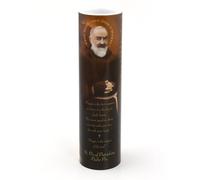 The Saints Collection Padre Pio Flameless LED Prayer and Devotional Candle