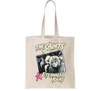 The Saints Eternally Yours Canvas Tote Bag - Reusable Cotton Shopping Bag, Natural