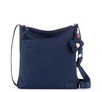 The Sak Basic Crossbody Purse - Cross Body Handbag For Everyday & Travel - Zipper Closure & Adjustable Strap, Navy Flower Quilt, One Size