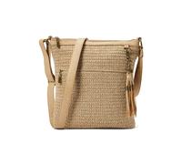 The Sak Crochet Craze All That Crossbody, Large Purse with Single Strap, Bamboo Static, M