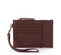 The Sak Iris Card Wallet - Women's Leather Wallet For Everyday - Slim Wallet With Zipper, Credit Card Slots & Coin Holder
