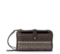 The Sak Iris Smartphone Crossbody Purse - Women's Cellphone Bag & Wallet For Everyday - Convertible Wristlet With Zipper, Aspen Stripe, One Size, Smartphone