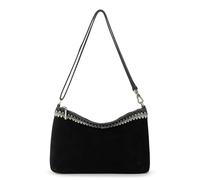 The Sak Lumi Convertible Crossbody Purse - Women's 3-in-1 Handbag for Everyday & Travel -Small Clutch Bag With Zipper Closure, Black Suede Blanket Stitch, One Size, Lumi Crossbody